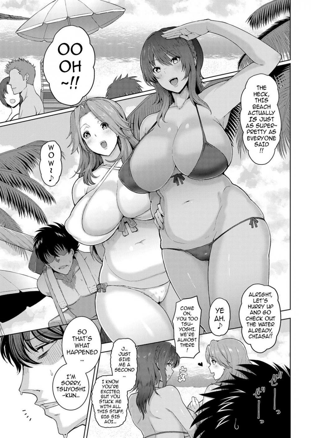 Hentai Manga Comic-The Three Older, Mature Sisters Next Door 1 -The Frustrated Widow and Me--Read-1